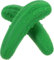 2 Pack Funny Pickle Wine Stoppers, Silicone Wine Bottle Covers, Reusable Beer Bottle Stopper, Wine Plug for, Beverage, Beer (Green)