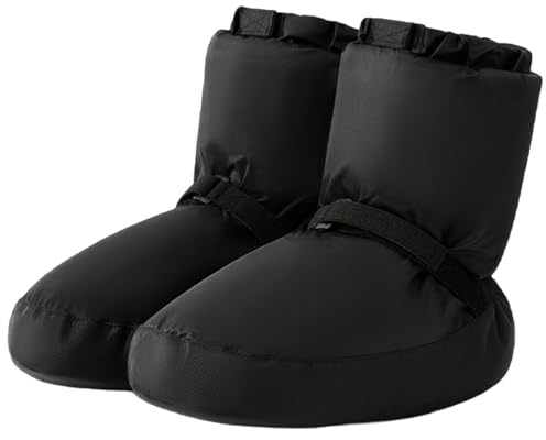 CNAFGBGG 1 Paar Tanzstiefel, wasserdichte und winddichtes Tanzwärm -Stiefel, Ballettstiefel weiche bequeme Ballett Warm Up Booties, tragbare und leichte Tanzstiefel für Mädchen Frauen, s
