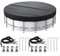 Heavy Duty Round Pool Cover Designed for Compatibility with Various Outdoor Items Including Hot Tubs (15FT)