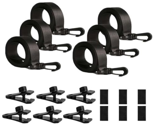 Correa para Cubierta Solar De Piscina Y Carrete | Kit De Fijación para Cobertor Solar - De Sujeción Fácil Instalación para Mantas Acuáticas Entusiastas Y Principiantes