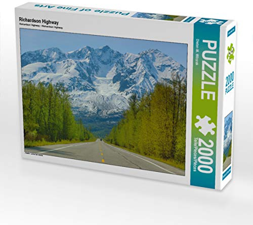 CALVENDO Puzzle Richardson Highway 2000 Teile Lege-Größe 90 x 67 cm Foto-Puzzle Bild von Dieter Wilczek