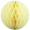 10 Wabenbälle 20cm Set // Waben Ball Hänge Deko Ballons Laternen Wabenball Dekoration Bälle Pompons Papier Party Hochzeit (creme / hellcreme 820)