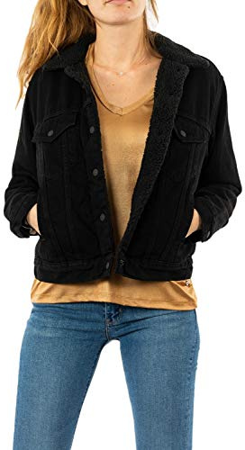Levi's Damen Ex-Boyfriend Sherpa Trucker Jacke