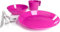 GSI Outdoors Cascadian Tableware Set Geschirrset, Rot (Magenta), Einheitsgröße