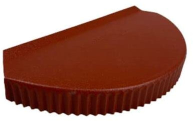 Roofart Firstabschluß halbrund (ziegelrot 3009)