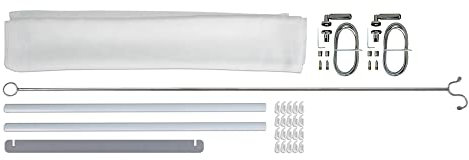 Palram Canopia -Dachjalousien, Beschattung-Set, Sonnensegel, Gardinen - Terrassendach-Zubehör, Kompatibel 3m-Terrassenüberdachungen 3X9.71