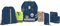 LÄSSIG Ehrlich Brothers School Set Navy
