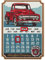 Ford Truck Kalender – Vintage geprägtes Metallschild mit Magneten für Garage, Geschäft oder Männerhöhle