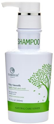 Xiaomoxuan Moisturising Shampoo with Organic Tea Tree Oil for All Hair Types - Deep Cleansing for Dry, Itchy or Oily Scalp, Vegan, Paraben & Sulphate-Free Formula, 300ml