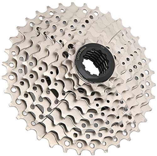 Dilwe 8-Fach Freilauf Kassette 11‑36T Kassetten Schwungrad Schraubkranz 8Fach Fahrrad Untersetzer Zahnrad Radkassetten Kettenrad Zubehör 8 Gang Freilauf Kassette für