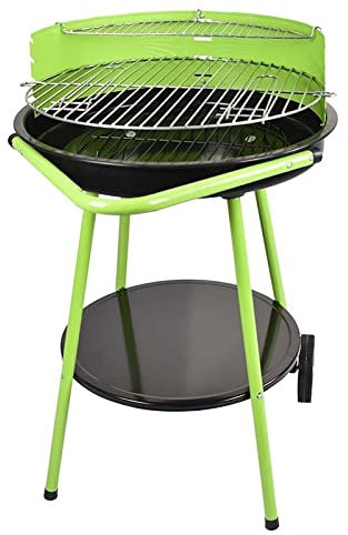METALLO Bricoutlet Barbecue a carbonella 54,5x67xh.83,5 cm - Valencia Verde