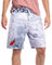 Calhoun NHL Herren Team Logo Aquarell Boardshort Badehose, New Jersey Devils, XL