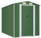 Keketa Capanno da Giardino Box Lamiera Zincata Casetta da Giardino Ripostiglio da Esterno Casetta Attrezzi Giardino Verde 192x274x223 cm Acciaio Zincato