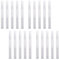3ml Nail Twist Pens Empty Transparent Nail Oil Pen with Brush Tip Empty Cuticle Oil Pen Cosmetic Container Pen Lip Gloss Tubes for Lip gloss, Nail Polish, Eyelash Growth Liquid (20pcs)