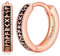 Orecchini Cerchio Vichinghi Donna, Vichinghi Rune Orecchini Argento Sterling 925, Cerchio Orecchini Vichingo con Rune, Orecchini Cerchio Vichinghi Oro Rosa per Donna Uomo