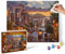 Schipper 609130896 Peinture par Numéros - Soirée à San Francisco - Photos Peinture pour Adultes - Pinceaux et Peintures Acryliques 40x50cm