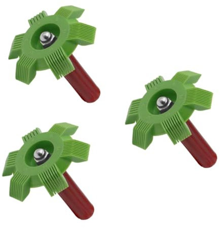 ibasenice 3pièces Peigne à Ailettes De Climatisation Brosse De Nettoyage Pour Condenseur Et Évaporateur Outil De Redressement Pour Radiateur Et Refroidisseurs Huile Convient Plupart Des