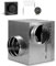 SYSTERM Warmluftverteilung Kamin Gebläse Turbine Ventilator AN2 gen II 150mm 860m3/h, Heißluftventilator, Heißluft boost. Mit Thermostat und Wanddrehzahlregler. (AN2 gen II, Schwarz Drehzahlregler)