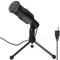 LOKUKA USB Mikrofon für PC PS4 PS5 Laptop, Kondensator Mikrofon mit faltbarem Stativ Stummschalter für Streaming, Gaming, Podcasting, Aufnahme, Chatten, Twitch, YouTube, Kompatibel mit macOS, Winows