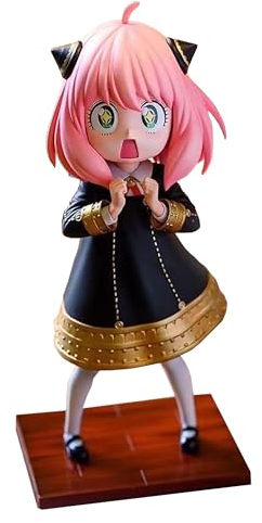 Anya Forger Figur Anime Manga Charakter Anya Cute Surprised Expression Figuren 17cm Standing Action Figure PVC Model Statue for Home Decor Ornament Collectible