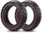 Amitor 60/70-6.5 Reifen Vollgummi für Ninebot MAX G30 G30P G30LP Reifen E Scooter 10x2,5, 10 Zoll Vollgummireifen Scooter Abriebfeste & Pannensichere, E Scooter Reifen 10 Zoll Offroad Vollgummi, 2PCS