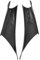 JUUDDENPARTS 2Pcs Interior Door Handle Cover Panel, Door Handle Covers Replacement for BMW 3 Series 4 Series F30 F80 F82 F33 (Carbon Fiber Style)