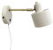Dyberg Larsen Ocean Beige Wandleuchte Innen | Modische Lampe für neben dem Bett oder Wohnzimmer | Leichte Wandlampe Innen im Dänischen Design | Moderne Wandleuchten mit Kabel | E14/40W