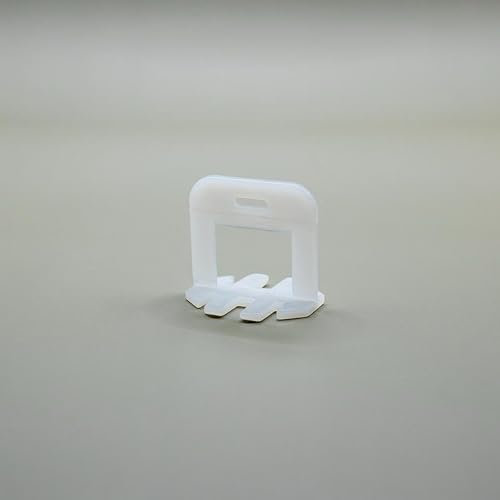 200 Stück Standard Laschen Fugenbreite 2 mm, Nivelliersystem Fliesen Nivellierhilfe Zuglaschen Fugenbreite Verlegehilfe für Fliesen Höhe 3-12 mm (200)