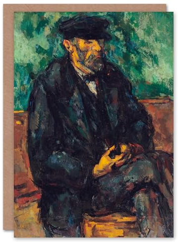 Artery8 Paul Cezanne Art Card The Gardener Vallier Portrait Painting