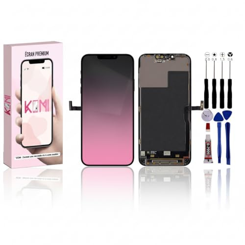 Écran LCD Complet pour iPhone 13 Pro – Vitre Tactile + Affichage – Compatible – Kit de Réparation Inclus – KOMI