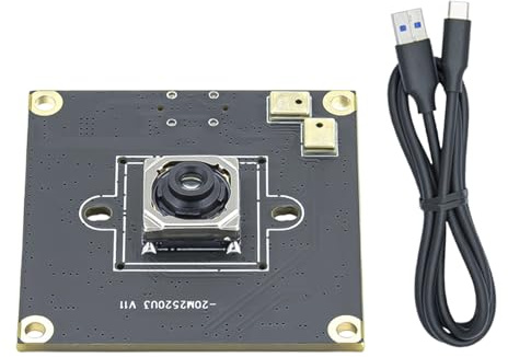 GKYQVE 20MP USB3.0 Camera Module, Auto Focus IMX230 with Microphone, for and Home Entertainment Use Portable Conference Camera