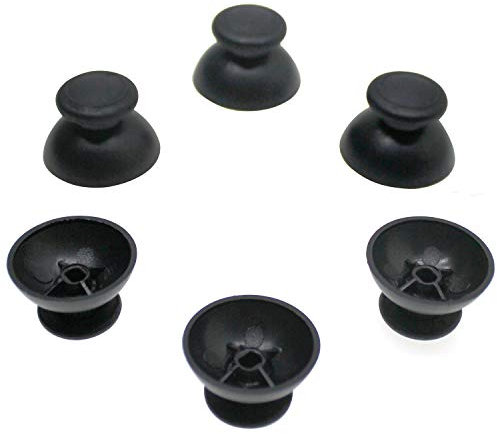OSTENT 6 x Analog Stick Daumenkappe Ersatz für Nintendo Wii U Gamepad Videospiele
