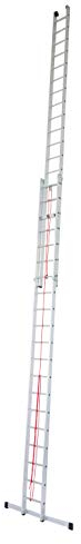 Krause STABILO 800718 Aluminium Seilzugleiter inkl. Traverse Arbeitshöhe (max.): 10.95m Aluminium D