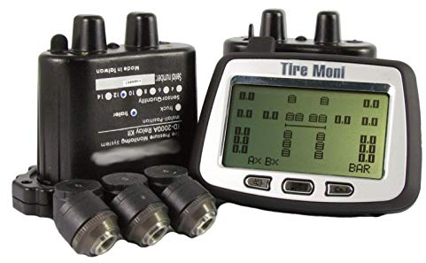 TireMoni Reifendruckkontrollsystem Truck TPMS Set TTM-2000X-DR12-R10: 22 Sensoren, 2 Repeater
