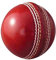 AnNafi Cricket-Lederbälle, A-Grade, handgenäht, Rot
