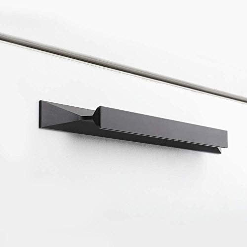 10 Piezasgoldenwarm Tiradores Cocina Negro Tiradores Armarios Habitacion -LS7024BK128 Tiradores Armario Tiradores Para Armarios De Dormitorio Tiradores De Muebles Tiradores Cocina 128mm