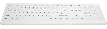 Active Key MedicalKey AK-C8100・Tastatur-Abdeckung・Weiß・Tastatur・105・Tastatur・105 Tasten (AK-C8100-W/GE)