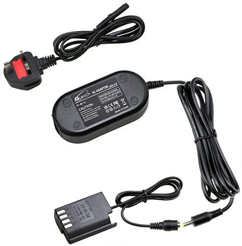 Glorich DMW-DCC17 AC Power Adapter Power Connector DC Coupler DMW-BLK22 Dummy Battery Power Kit Compatible with Digital Cameras Panasonic LUMIX S5 DC-S5 DC-S5K DC-S5GK GH5 II GH6 Battery Grip DMW-BGS5