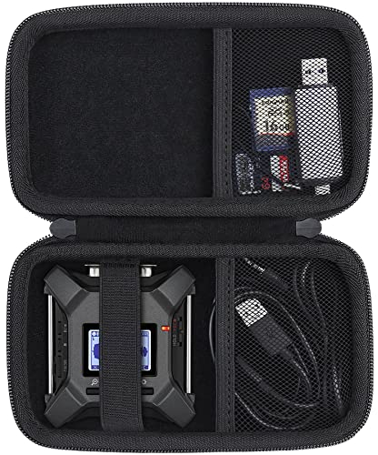 co2CREA Hart Reise Schutz Hülle Etui Tasche für Zoom F3 Multi-Track Field Recorder, Nur Hülle