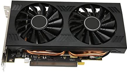 Cuifati 8 GB GDDR5 RX580 Computergrafikkarte, 256-Bit-7000-MHz-GPU-Gaming-Grafikkarte mit Zwei Lüftern, PCI Express 3.0, HDML, DP, Plug-and-Play für Gaming-PCs