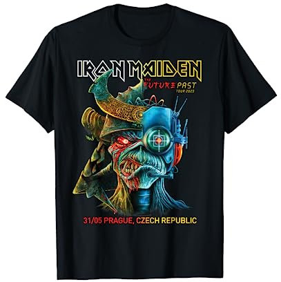 Iron Maiden - Future Past Tour Prague 2 T-Shirt