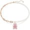Swarovski Collier Teddy 5669166 Bär, Rosa, Rosegold-Legierungsschicht