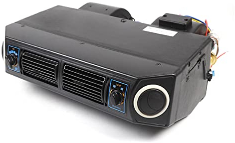 Kit de evaporador de aire acondicionado A/C, 12 V, 15 A, universal, debajo del tablero, evaporador de CA, unidad de refrigeración de calefacción debajo del tablero para coche, camión, aire acondicio