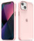 oakxco Custodia per iPhone 13 Mini Matte Trasparente Cover, Ultra-Sottile Morbido Anti-impronte, Resistente ai Graffi,Custodia Posteriore Glassata Traslucida Opaca, Rosa