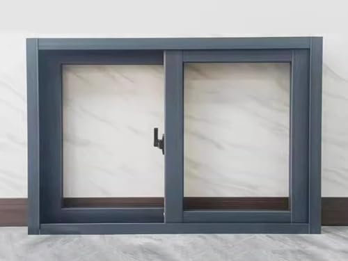 Fenster Window Kellerfenster Schiebefenster Abschließbares Lüftungsfenster Für Schuppen Garage Keller Und Hühnerställe, Flächenbündig Montiertes Horizontales Schiebefenster Mit Fliegengitter, Sondergr