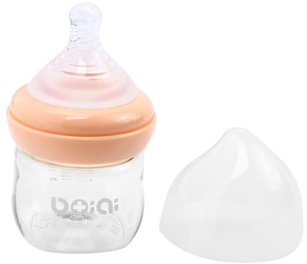 Abaodam 1stk Nuckelflasche Babyflasche Säuglingsflasche Milch Fütterung Neugeborene Milchflasche Milchaufbewahrungsbehälter Babynahrung Futterspender Für Kleinkinder Rosa Ppso