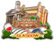 Orlaybar Glasgow UK Dekorativer Magnet, 3D-Kühlschrank, Stadt, Reise, Souvenir, Touristengeschenke, handgefertigtes Handwerk, Kühlschrankmagnet, Heimdekoration -765