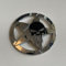 3D Punisher Skull Stern Metall Emblem Badge Aufkleber Auto Kfz Sticker (Silber Schwarz)