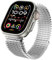 hoosouk Correa Milanesa Para Apple Watch Ultra 2 Para iWatch Series 10 9 8 7 6 5 4 SE Pulsera Correa(Silver,S10-46mm)