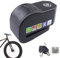 Alarm Disc Lock - Electric Wheel Disc Brake Lock for Motorbike Bike Scooter | Anti-Theft Security Lock with Alarm for Electric Car, Motorcycle bicycles, Heavy Brake Lock for Outdoor Parking